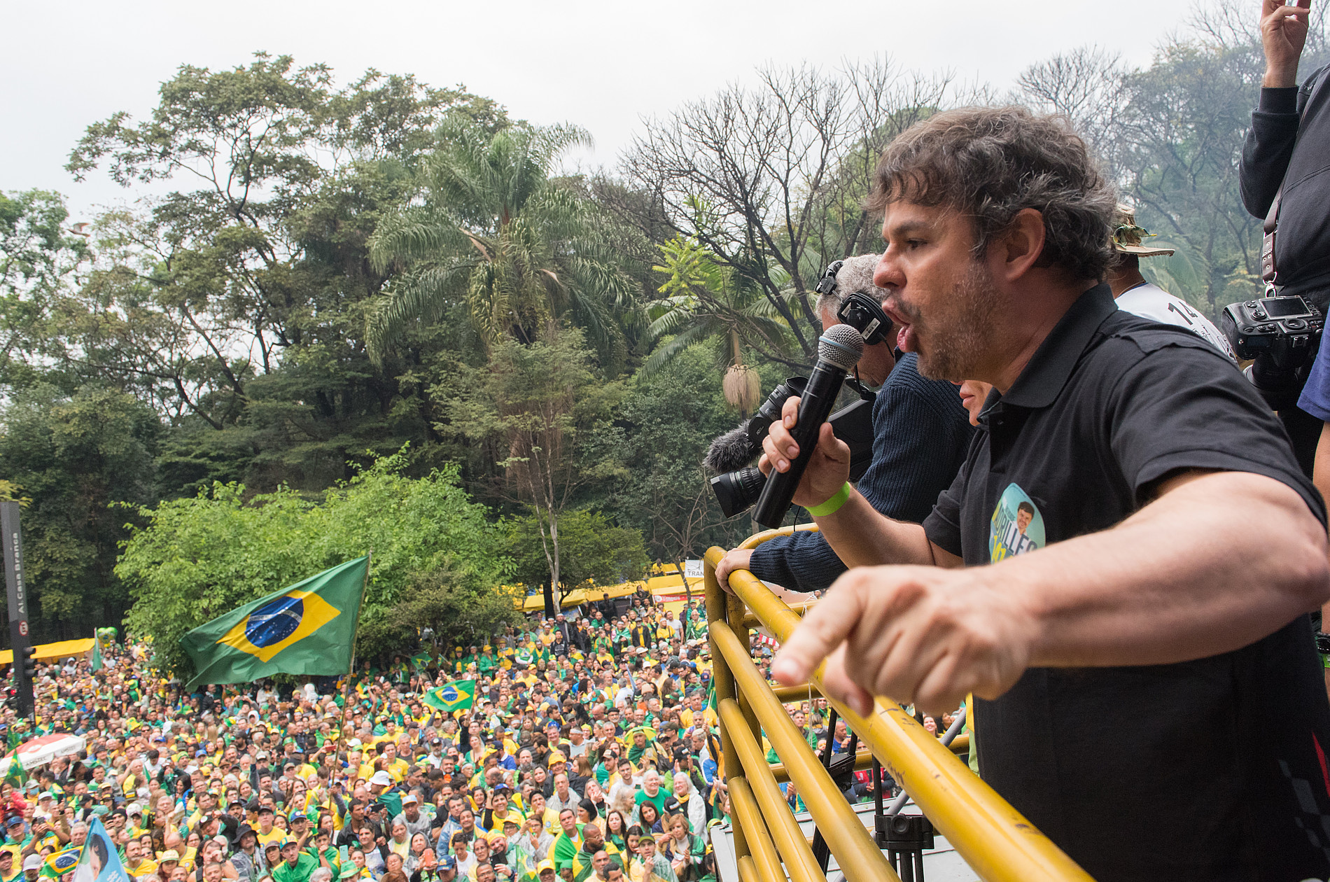 Políticos no 7 de Setembro - Av. Paulista | Luciano Braz Fotografia